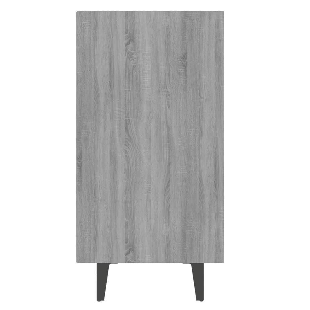 vidaXL Sideboard Grey Sonoma 103.5x35x70 cm Engineered Wood