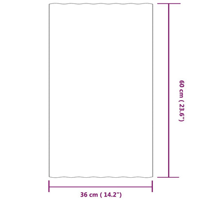 vidaXL Roof Panels 12 pcs Galvanised Steel Anthracite 60x36 cm
