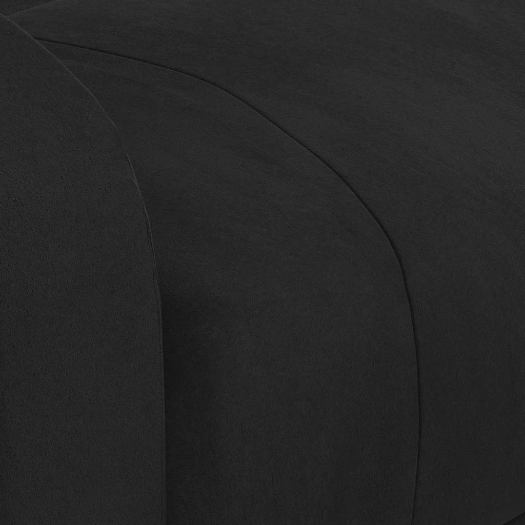 vidaXL Massage Chair Black Velvet