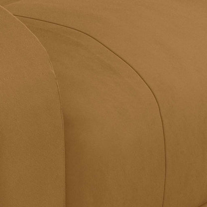 vidaXL Massage Chair Brown Velvet