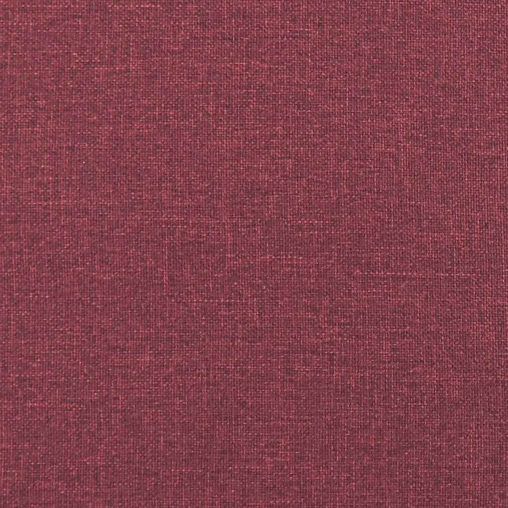 vidaXL Recliner Chair Wine Red Fabric