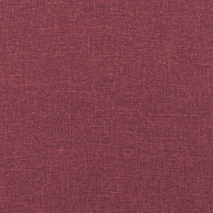 vidaXL Recliner Chair Wine Red Fabric