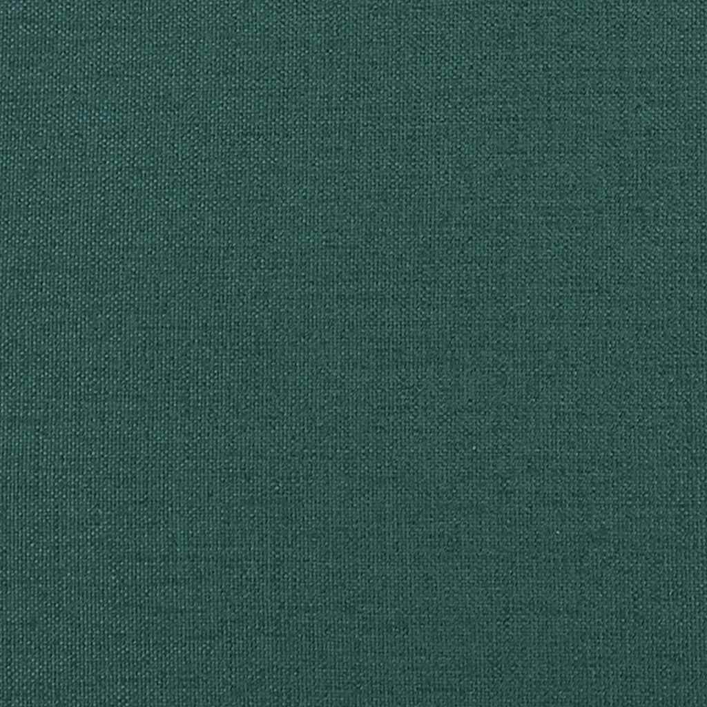 vidaXL Recliner Chair Dark Green Fabric