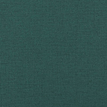 vidaXL Recliner Chair Dark Green Fabric