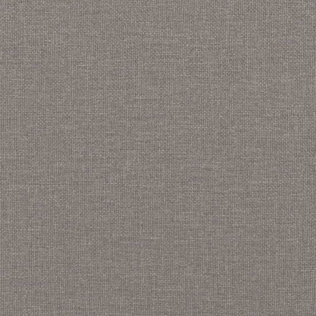 vidaXL Recliner Chair Taupe Fabric