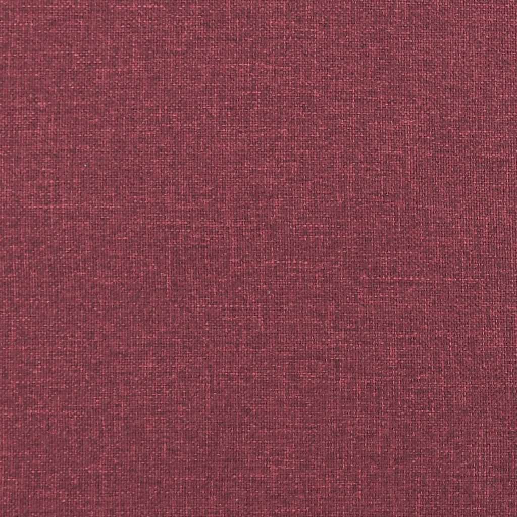 vidaXL Massage Chair Wine Red Fabric