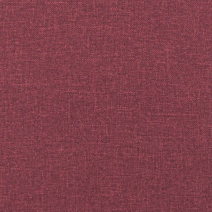 vidaXL Massage Chair Wine Red Fabric