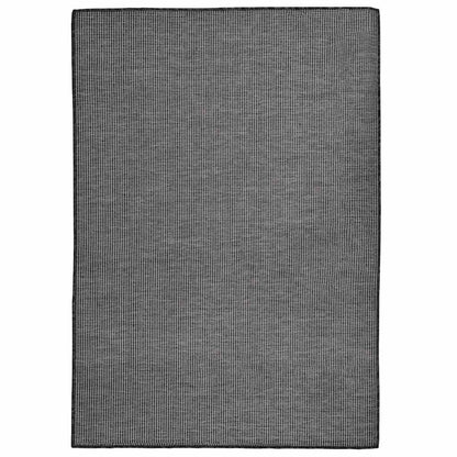 vidaXL Outdoor Flatweave Rug 160x230 cm Grey