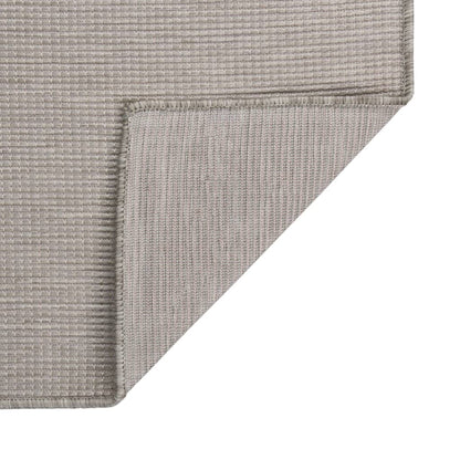 vidaXL Outdoor Rug | Taupe | 100% Polypropylene | 80 x 250 cm