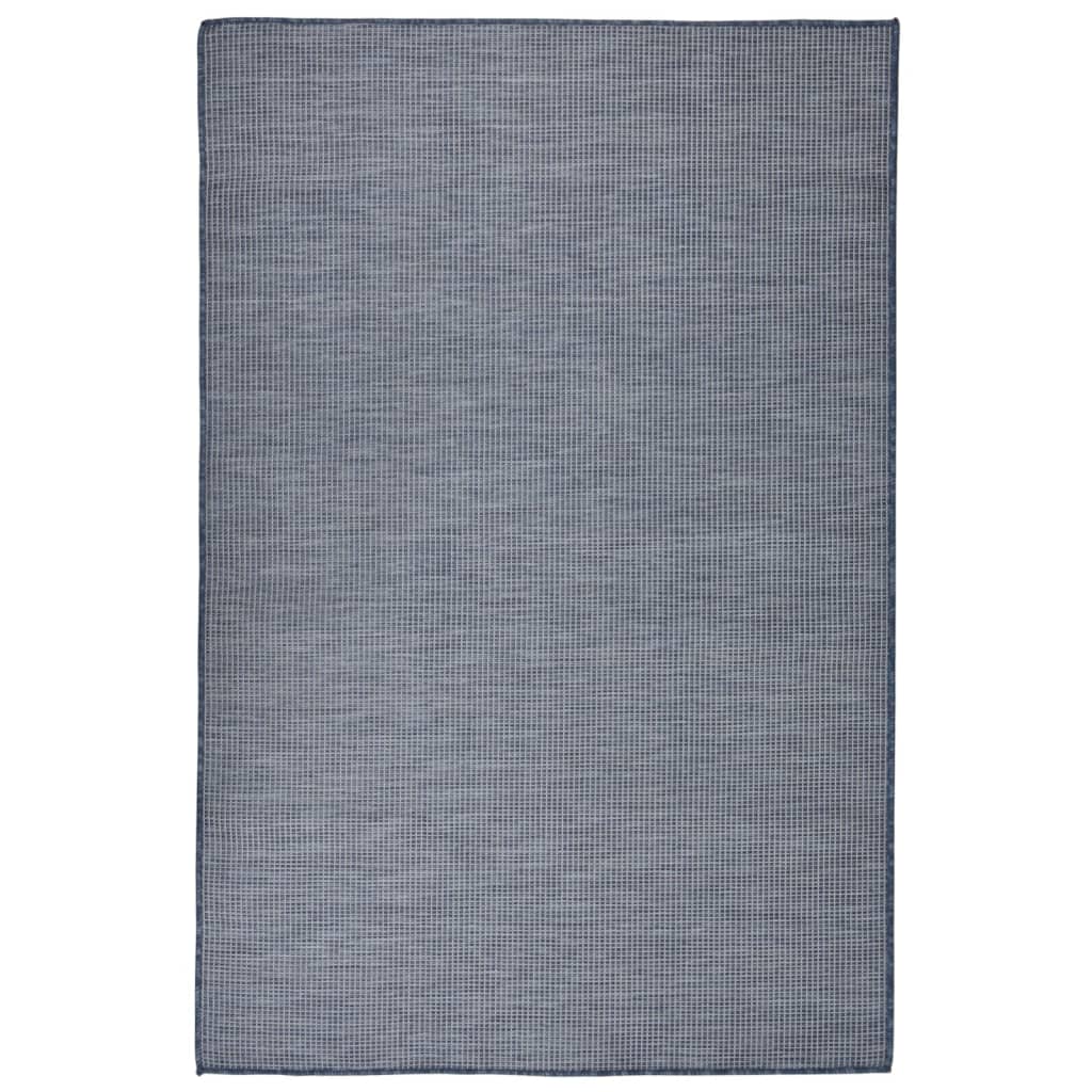 vidaXL Outdoor Rug | Blue | Polypropylene | 120 x 170 cm