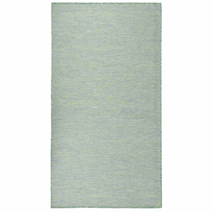 vidaXL Outdoor Flatweave Rug 80x150 cm Turquoise