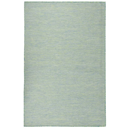 vidaXL Outdoor Rug | Turquoise | Polypropylene | 100 x 200 cm | UV-Resistant