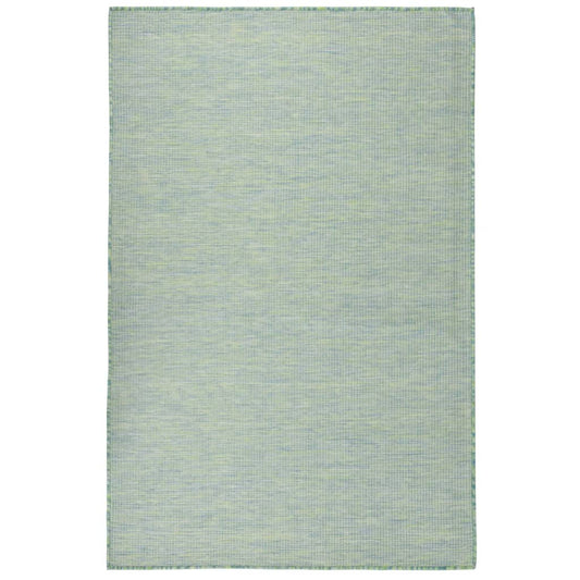 vidaXL Outdoor Rug | Turquoise | Polypropylene | 100 x 200 cm | UV-Resistant