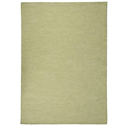 vidaXL Outdoor Flatweave Rug 200x280 cm Green