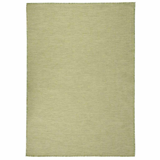 vidaXL Outdoor Flatweave Rug 200x280 cm Green
