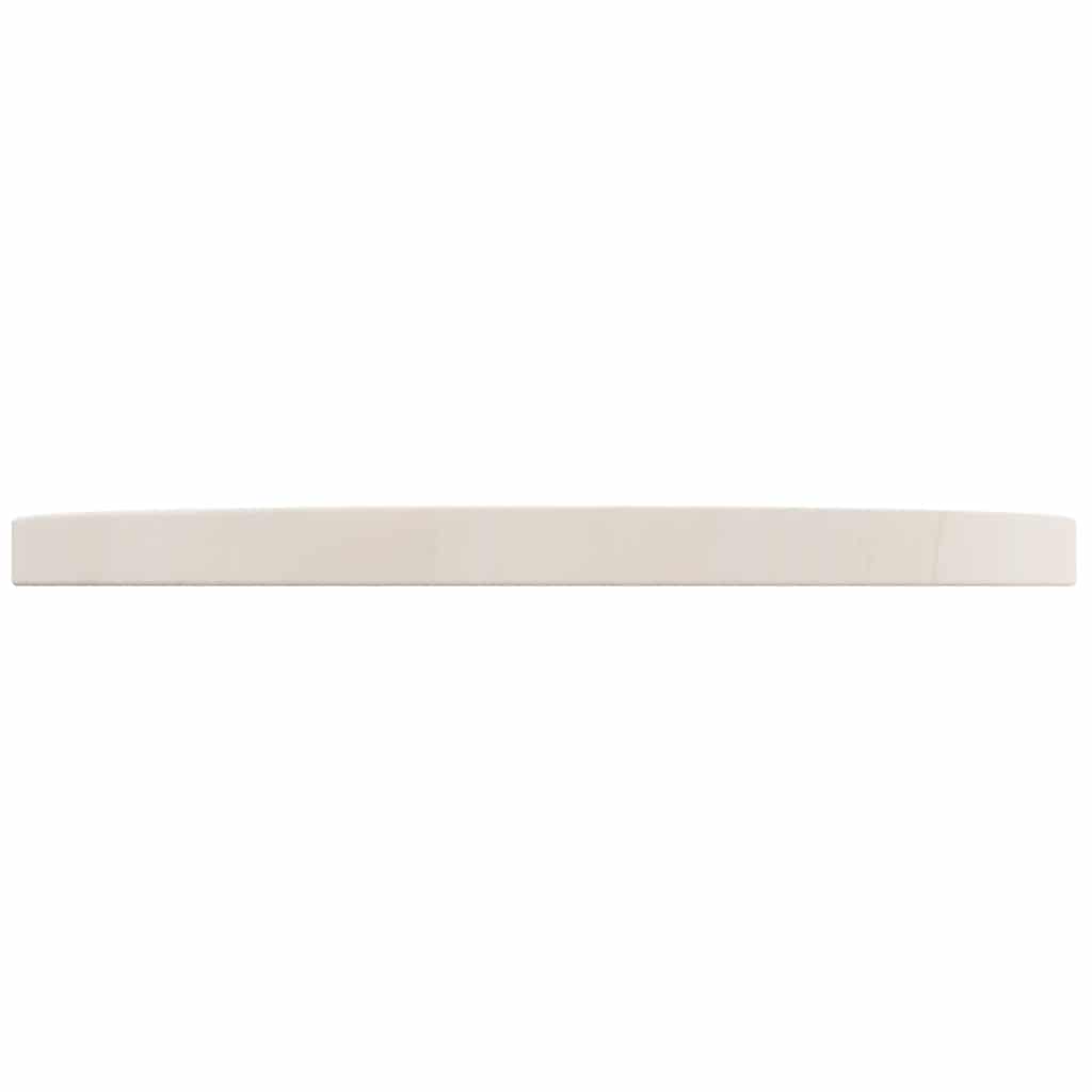 vidaXL Table Top White Ø40x2.5 cm Solid Wood Pine