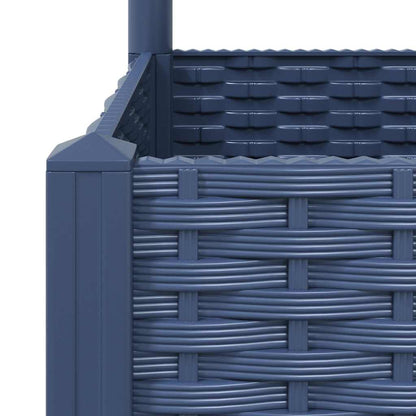 vidaXL Garden Planter | Blue grey | Polypropylene | Large | Planters