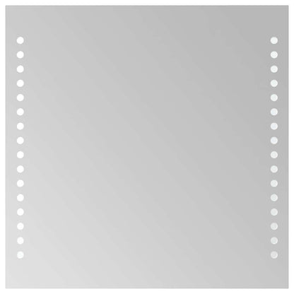 vidaXL LED Bathroom Mirror 30x30 cm