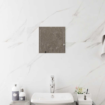 vidaXL LED Bathroom Mirror 30x30 cm