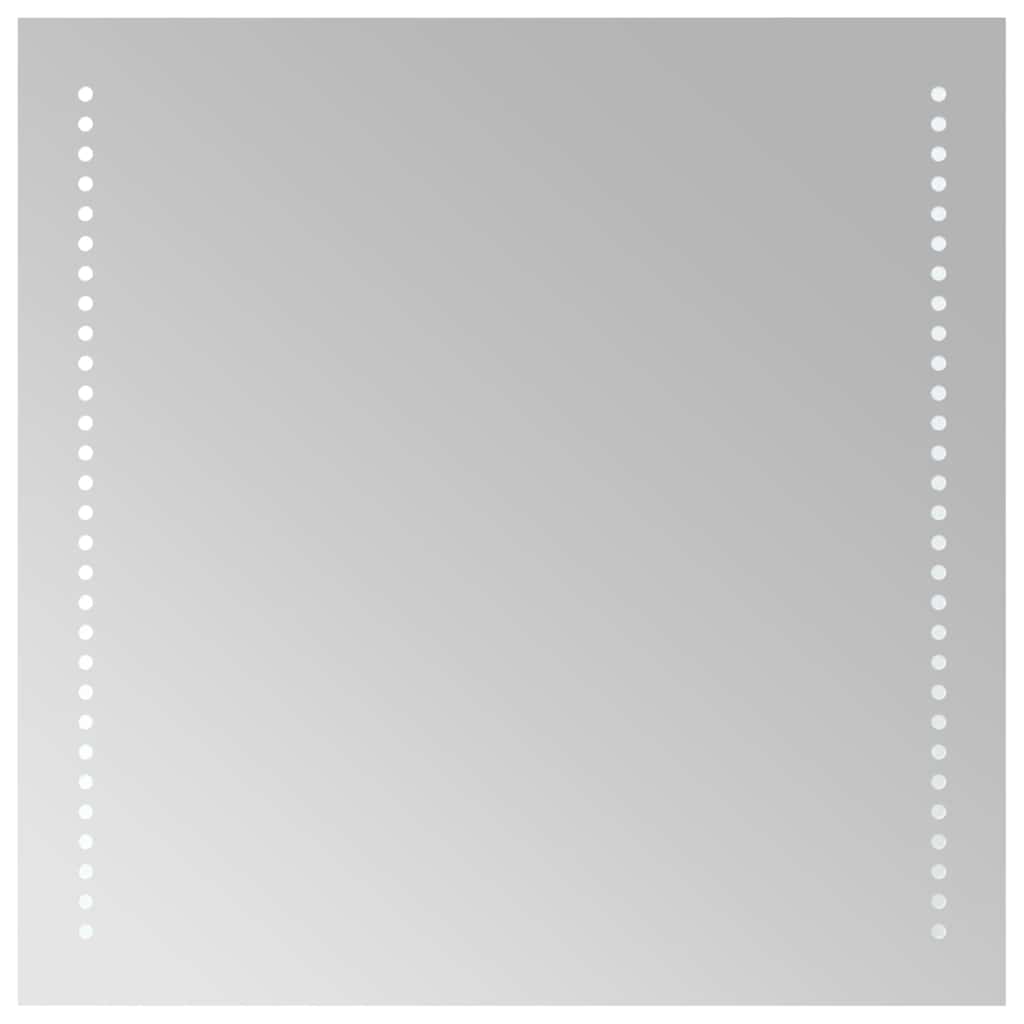 vidaXL LED Bathroom Mirror 50x50 cm