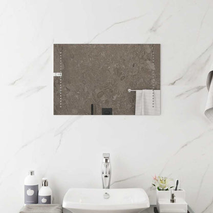 vidaXL LED Bathroom Mirror 60x40 cm