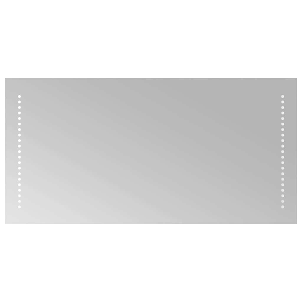 vidaXL LED Bathroom Mirror 80x40 cm