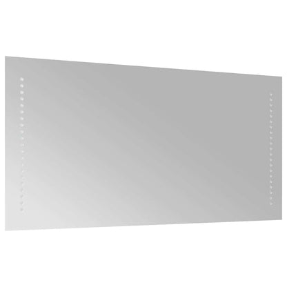 vidaXL LED Bathroom Mirror 80x40 cm