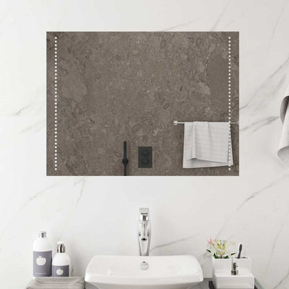 vidaXL LED Bathroom Mirror 80x60 cm