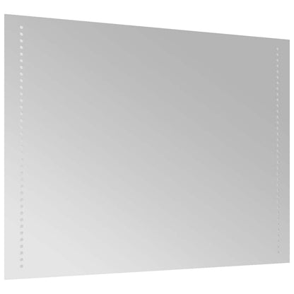 vidaXL LED Bathroom Mirror 80x60 cm
