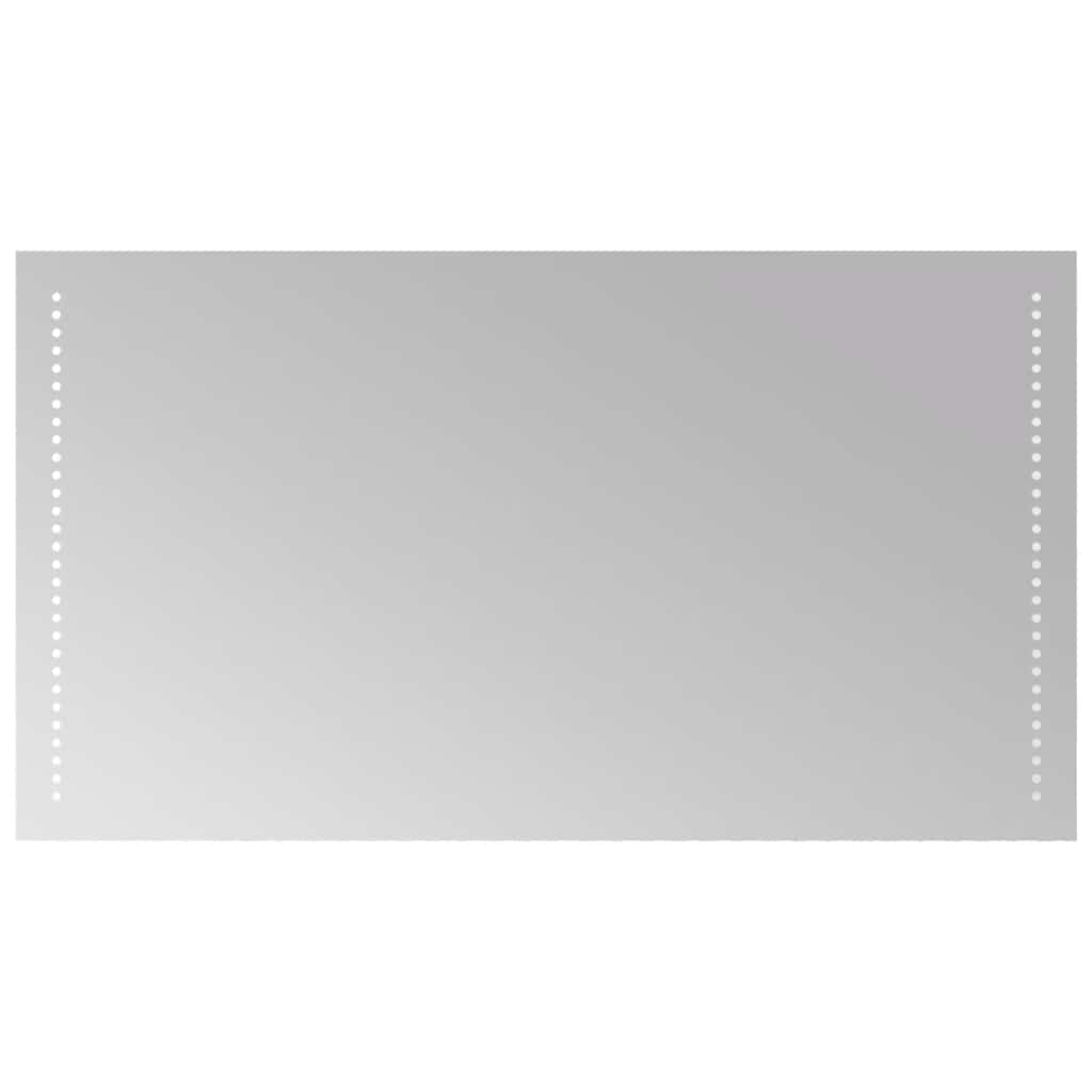 vidaXL LED Bathroom Mirror 90x50 cm