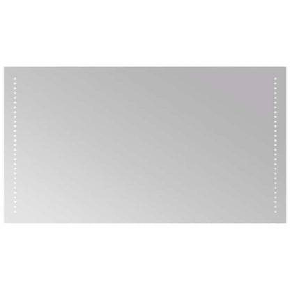 vidaXL LED Bathroom Mirror 90x50 cm