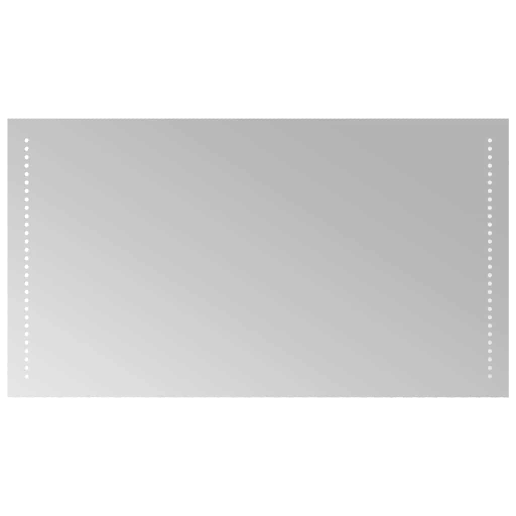 vidaXL LED Bathroom Mirror 90x50 cm
