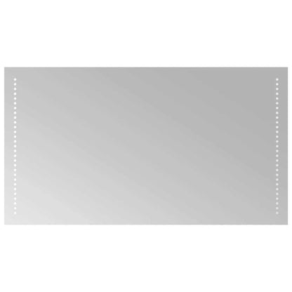 vidaXL LED Bathroom Mirror 90x50 cm