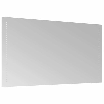 vidaXL LED Bathroom Mirror 90x50 cm