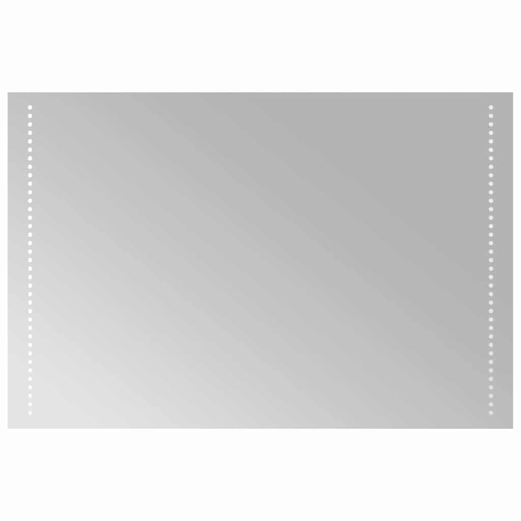 vidaXL LED Bathroom Mirror 90x60 cm