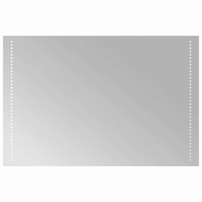 vidaXL LED Bathroom Mirror 90x60 cm