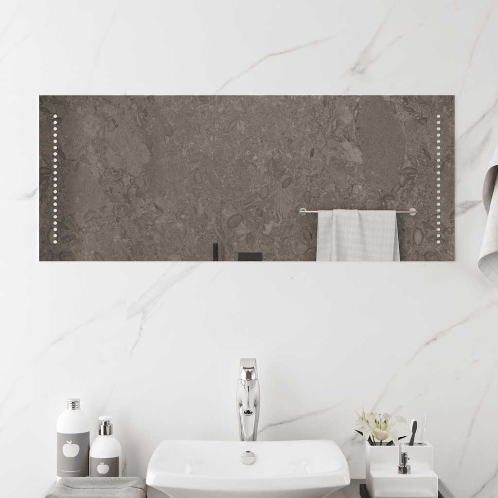 vidaXL LED Bathroom Mirror 100x40 cm