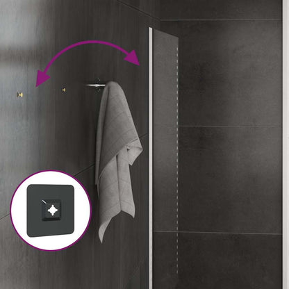 vidaXL LED Bathroom Mirror 100x40 cm