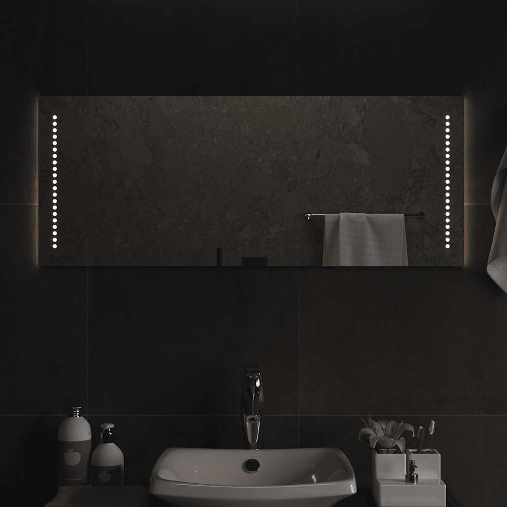 vidaXL LED Bathroom Mirror 100x40 cm
