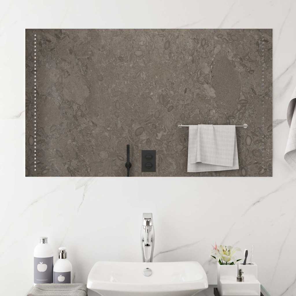vidaXL LED Bathroom Mirror 100x60 cm