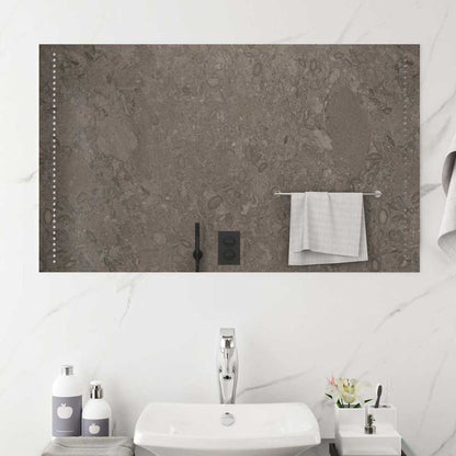vidaXL LED Bathroom Mirror 100x60 cm