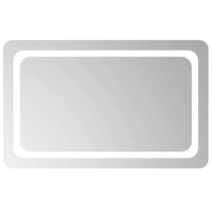 vidaXL LED Bathroom Mirror 80x50 cm