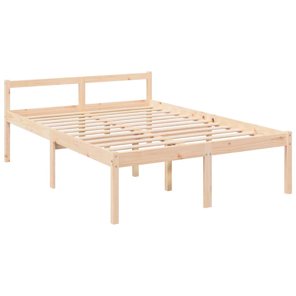 vidaXL Senior Bed without Mattress 135x190cm Double