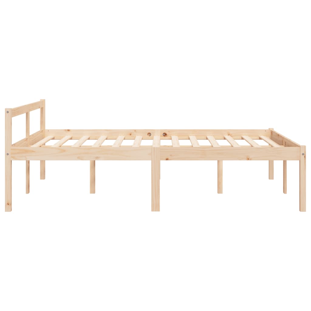 vidaXL Senior Bed without Mattress 135x190cm Double