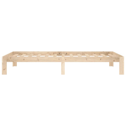 vidaXL Bed Frame without Mattress Solid Wood Pine 100x200cm