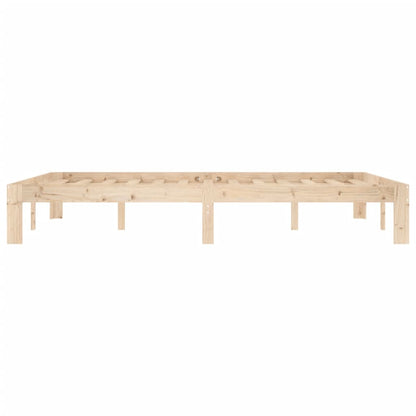 vidaXL Bed Frame without Mattress Solid Wood Pine 140x200cm