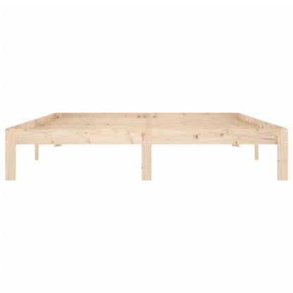 vidaXL Bed Frame without Mattress Solid Wood Pine 160x200cm