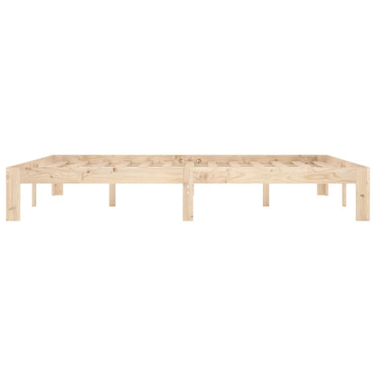 vidaXL Bed Frame without Mattress Solid Wood Pine 160x200cm