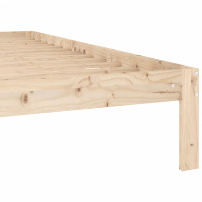 vidaXL Bed Frame without Mattress Solid Wood Pine 160x200cm
