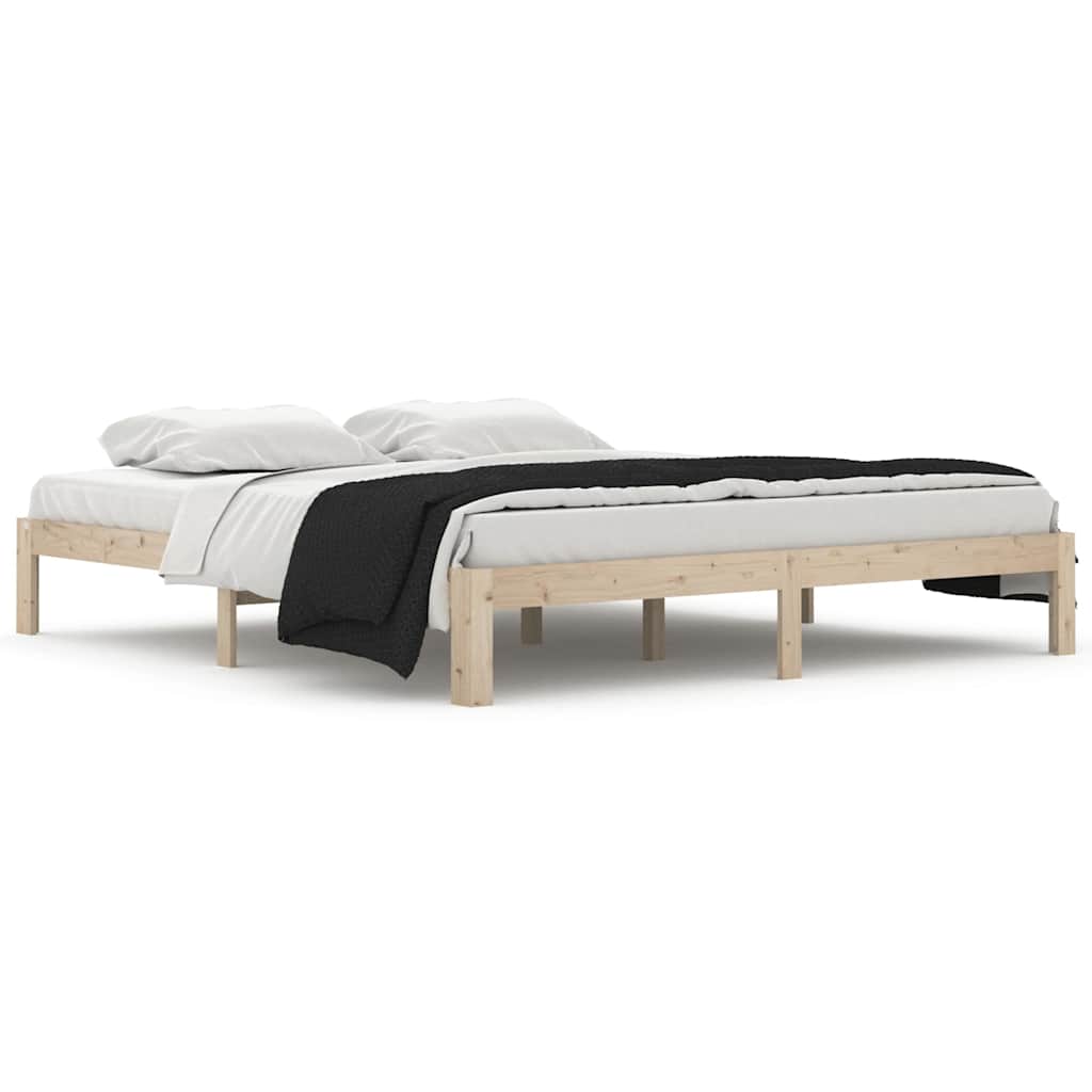 vidaXL Bed Frame without Mattress 180x200cm Super King Size